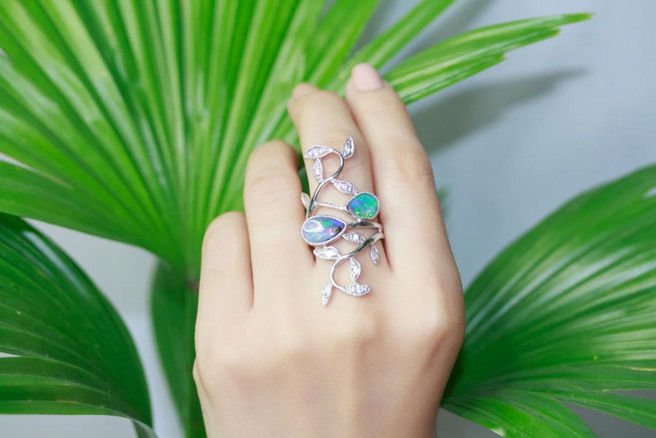 Opaal ring