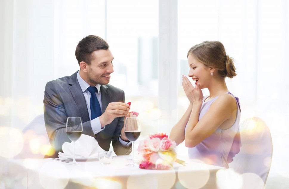 Diamond ring proposal